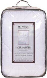 St. James Home 300 Thread Count Stain Resistant Mattress Pad Collection