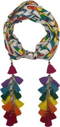 Julia Clancey Martini Rainbow Pride & Joy Chacha Turban Twist Headband