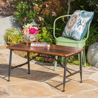 Ocala Outdoor Acacia Wood Coffee Table