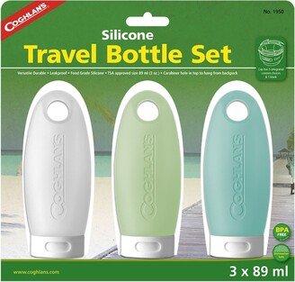 Coghlan' Portable Travel Bottle 3-Pack - Multicolor