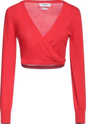 MARKUP Wrap Cardigans Red