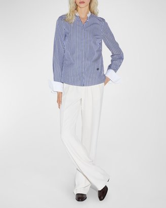 CALLAS Milano Lara Striped Button-Down Shirt