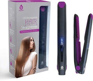 USB Rechargeable Hair Straightener