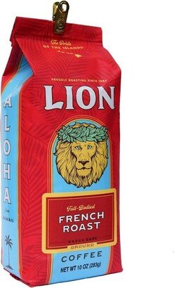 Lion Coffee Lion French Dark Roast Ground Coffee - 10oz