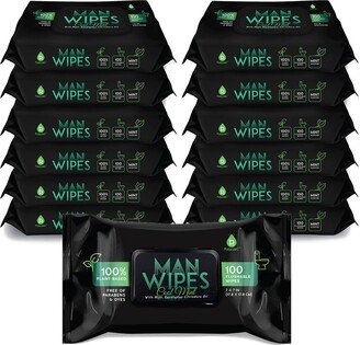 Man Wipes Flushable Wipes - 12 Pack (1200 Wipes)