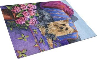 PPP3192LCB Silky Terrier Luxurious Glass Cutting Board