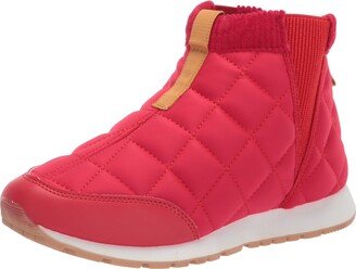 JAMES-36 Women's Quilted Design Sneaker with Elastic Sides