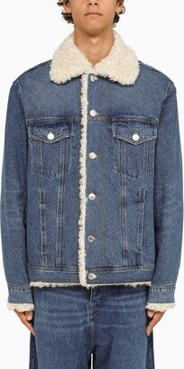 Blue denim jacket-AD