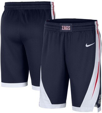 Men's Navy Gonzaga Bulldogs Replica Performance Basketball Shorts