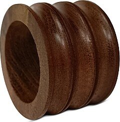 Aman Imports Paneled Round Napkin Ring - 100% Exclusive