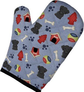 Dog House Collection Black Labrador Oven Mitt