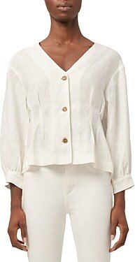 Audrey Linen Blouse