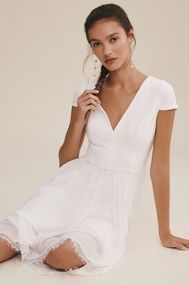 Corey V-Neck Fit & Flare Midi Dress