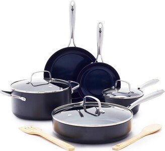 Hard Anodized Ceramic Nonstick 10 Piece Cookware Set