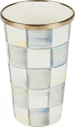 Sterling Check Enamel Tumbler