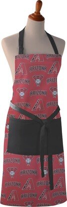 Arizona Diamondbacks Prints Cotton Apron - Kitchen Cooking Bbq Full & Half Customizable Homemade Large Pocket