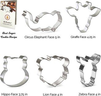 Jungle Safari - Metal Cookie Cutter Set