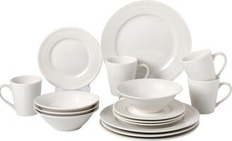 Diamond 16 Piece Service for 4 Dinnerware Set