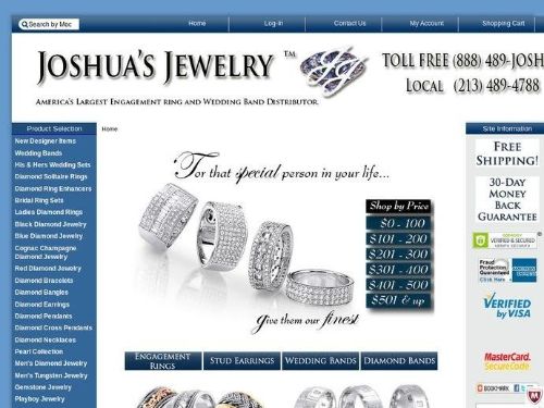 Joshua'S Jewelry Promo Codes & Coupons