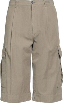 Cropped Pants Khaki-AA