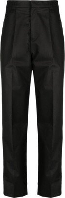 Cropped Tailored Trousers-BR