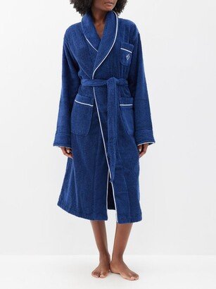 Belted Cotton-terry Bathrobe-AA