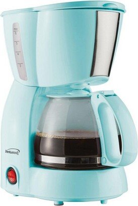 4 Cup 650 Watt Coffee Maker in Blue