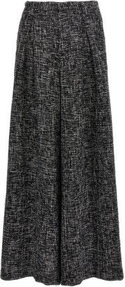 Tweed Wide Leg Pants