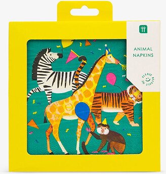 Talking Tables Kids Party Animals Paper Napkins Pack of 20