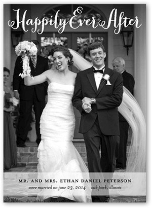 Wedding Announcements: Always Together Wedding Announcement, White, Matte, Signature Smooth Cardstock, Square