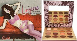 Lingerie Collection 16 Matte Eyeshadow Palette - Romantic Nights by Rude Cosmetics for Women - 0.53 oz Eye Shadow