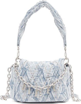 Charm-D embellished shoulder bag