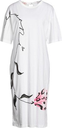 Midi Dress White-AK