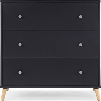 Jordan 3 Drawer Dresser with Interlocking Drawers