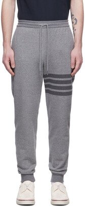 Grey 4-Bar Lounge Pants