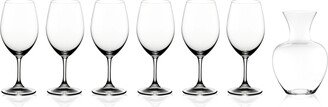 Ouverture Magnum Glasses & Apple Decanter 7 Piece Value Set