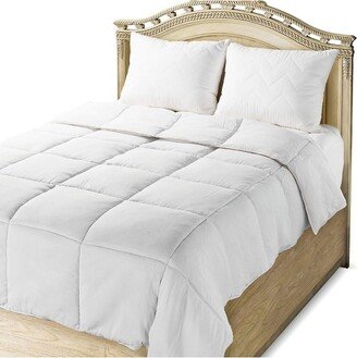 Millgram Collection Down Alternative Queen Bed Comforter- White