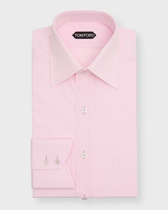 Men's Cotton Dress Shirt-AB