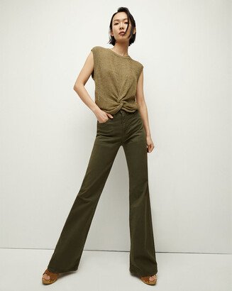 Crosbie Slim Wide-Leg Pant | Patch Pockets