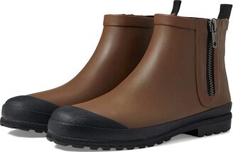The Zip-Up Lugsole Rain Boot (Stable) Women's Shoes