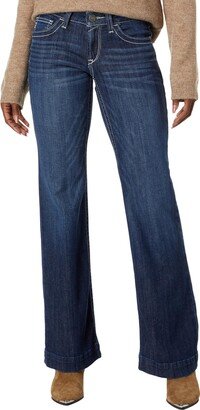 Women's Mid Rise Camila Trouser Jean - Midnight