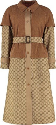 GG Long-Sleeved Trench Coat