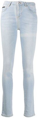 High-Rise Skinny Jeans-AM