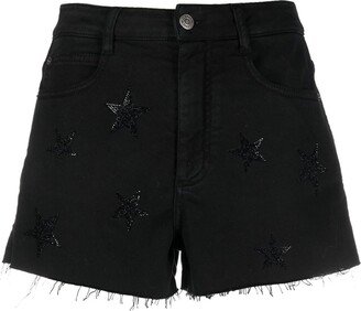 ERMANNO FIRENZE High-Waisted Denim Shorts