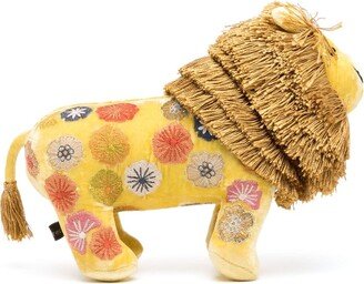Embroidered Lion Soft Toy