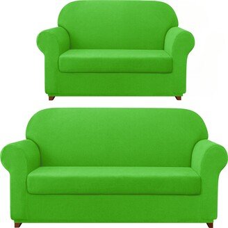 Sofa Slipcovers Set Include Loveseat and Sofa Covers