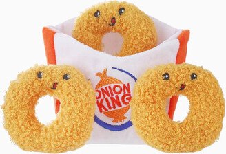 HUGSMART PET Onion Rings Plush Dog Toy