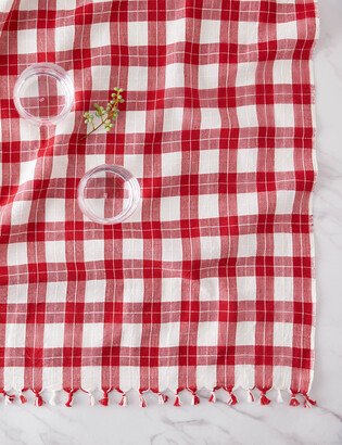 Lulu and Georgia Annabelle Plaid tablecloth by Heather Taylor Home