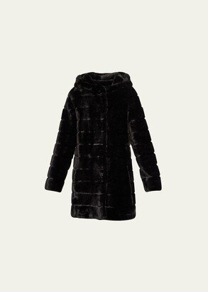 FAZ Oh My Deer Faux Fur Coat