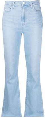 Cropped Flared Jeans-AI